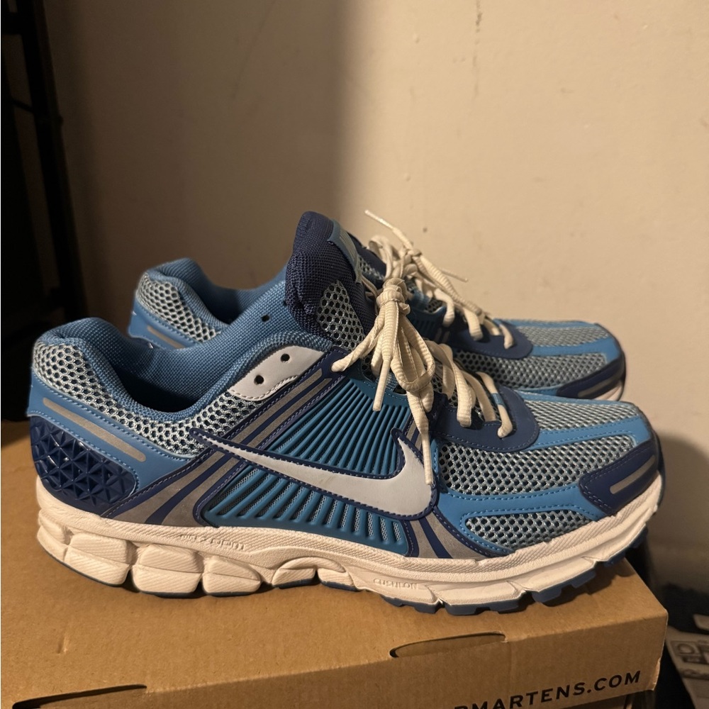 Nike Blue and White Running Shoes